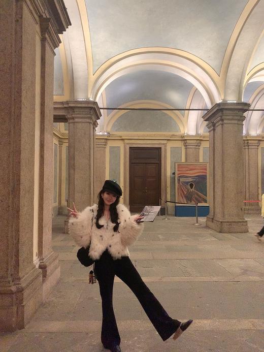 金蘑菇菇 我的秋冬常态 不费力套装 / 条纹毛衣连帽+开衫两版 商品图8