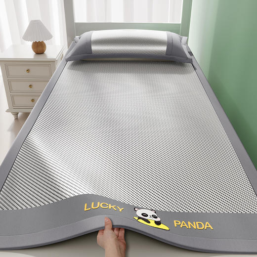 夏季可机洗刺绣冰藤 学生宿舍冰藤席 商品图5