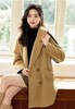 【高端系列】手工定制2301款10%苏丽羊驼毛➕90%高支羊毛双面尼中款大衣-喜出 商品缩略图2
