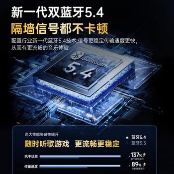 Viken【2026最新款】降噪蓝牙耳机入耳式深度主动降噪耳机运动超长续航音乐适配苹果小米 /数码 /影音娱乐 /蓝牙/无线耳机 商品图4