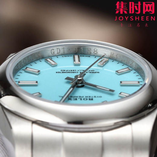 劳力士蚝式恒动系列 恒动31mm 蒂芙尼蓝 女士腕表
【机芯】搭载进口西铁城 商品图4