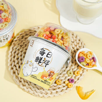 认养每日鲜拌酸奶180g*6杯搅拌酸奶杯搅谷物水果麦片早餐代餐零食 /水饮冲调 /常温奶 /酸奶 商品图0