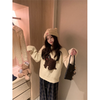 金蘑菇菇 忙着可爱 / 邪恶摇粒绒毛衣格子裤 松弛少女感 商品缩略图0