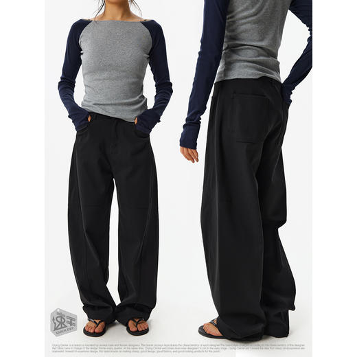 CryingCenter 速干弯刀裤 高腰微弹 哭喊中心 商品图3