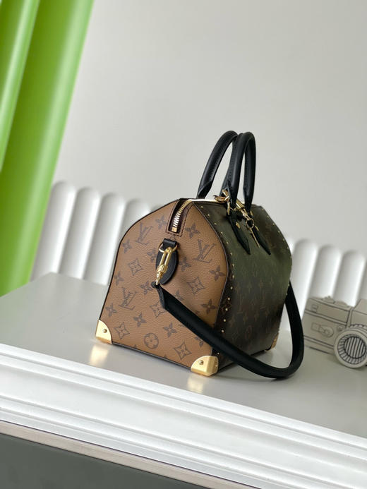 夏季特惠💰850 原单LV M26181 尺寸：27×20×15cm SPEEDY TRUNK 老花枕头包 变码芯片 商品图1