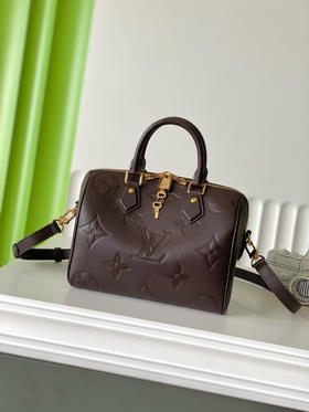 夏季特惠💰1050 原单LV M14043 尺寸：25×19×15cm SPEEDY 全皮枕头包 变码芯片