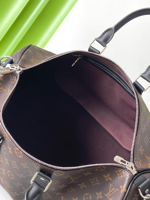 夏季特惠💰900 原单LV M56711 尺寸：45×27×20cm KEEPALL 老花旅行袋 变码芯片 商品图7