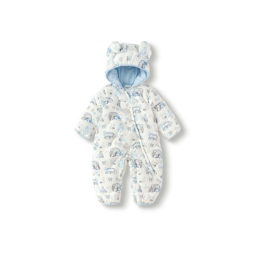 巴拉巴拉balaOne宝宝羽绒服连体衣2025新款冬装保暖萌趣时尚新颖 商品图4