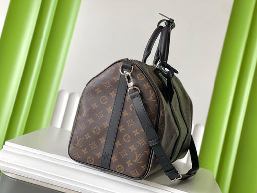 夏季特惠💰950 原单LV M56712 尺寸：50×29×22cm KEEPALL 老花旅行袋 变码芯片 商品图1