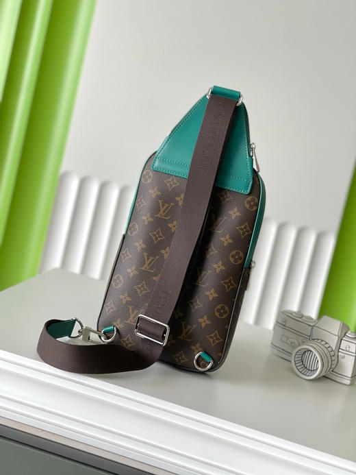 夏季特惠💰780 原单LV M12734 尺寸：20×31×7cm AUENUE NM 老花单肩胸包 变码芯片 商品图2