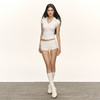 Ariseism 美式复古设计感白色运动款瑜伽上衣短袖T恤女夏季新款 商品缩略图4