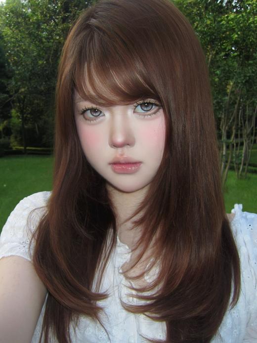 egguncle半年抛 但我爱你 棕/故障代码 蓝  14.5mm cos系列 商品图7