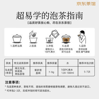 福茗源凤凰单枞乌龙茶500g 2026新茶鸭屎香单丛茶叶礼盒送长辈口粮茶 /水饮冲调 /茗茶 /乌龙茶 商品图2