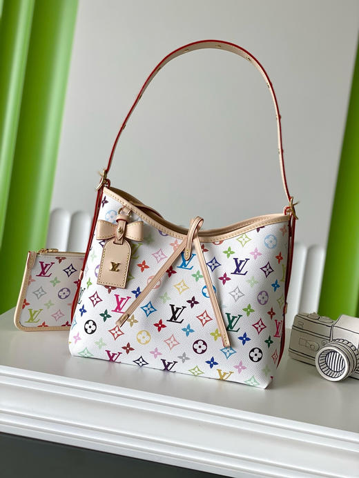 夏季特惠💰900 原单LV M13661 尺寸：29x24x12cm CARRYALL 子母包 变码芯片 商品图0