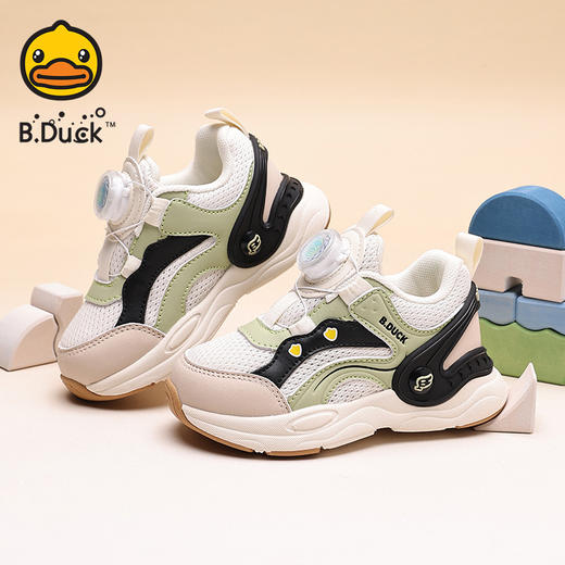 B.Duck小黄鸭童鞋春秋运动鞋24-28 B3686849 商品图3