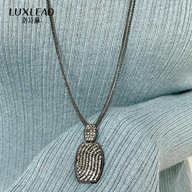 精工满钻长项链女韩版优雅气质镶钻长毛衣链44533
