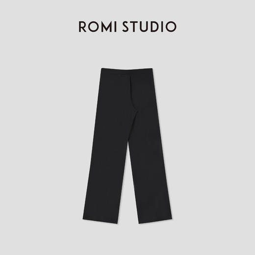 ROMI STUDIO“轻盈自在”莫代尔混纺高回弹清爽感休闲裤RWCRXT3108 商品图1