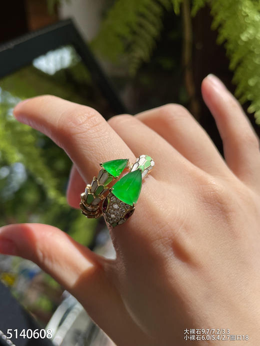 5140608，蛇戒指。具体价格微信咨询 商品图4