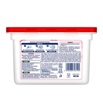 奥妙樱花柔护浓缩洗衣液（凝/珠） 400G*2盒 除菌除螨柔顺留香三合一 /家庭清洁/纸品 /衣物清洁 /普通洗衣液 商品图6