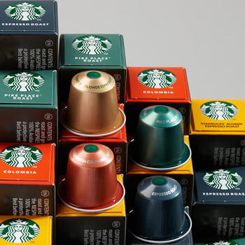 星巴克(Starbucks) 浓遇胶囊咖啡40粒装【派克+特选+浓缩+哥伦比亚】 /水饮冲调 /咖啡 /速溶黑咖啡 商品图7