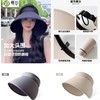 椰比 轻盈空顶防晒帽（黑/米） 商品缩略图0