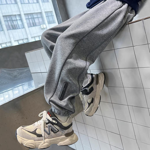 儿童装男童运动裤子秋季2025新款韩版洋气长裤中大童炸街束脚卫裤 商品图4