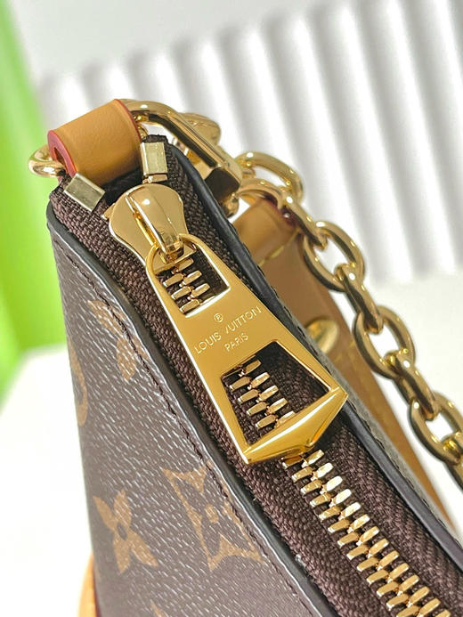 夏季特惠💰700 原单LV M25519 尺寸：19×13×8cm NANO BOULOGNE 牛角包 变码芯片 商品图5