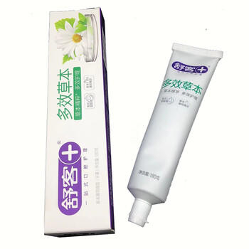 舒客 深洁护龈牙膏180克*2【护龈祛渍 清新口气】清火薄荷味 /个人护理 /口腔护理 /牙膏 商品图4