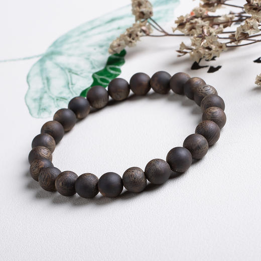 xy0544沉水级8mm沉香素串手串 商品图2