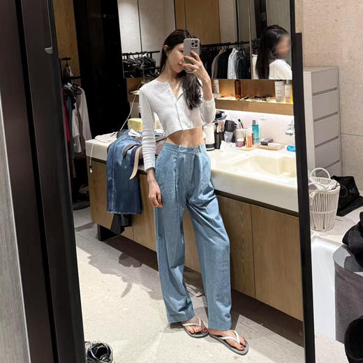 ROMI STUDIO可爱居家系列  舒适全棉多色坑条针织开衫RWCSST2012 商品图2