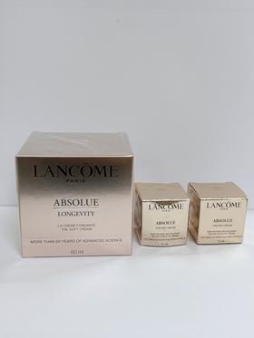 【香港仓】LAN COME/兰蔻菁纯面霜60ml轻盈版+菁纯眼霜5ml*2组合装