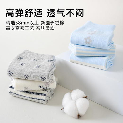 女士休闲中筒袜（韩系） 商品图1