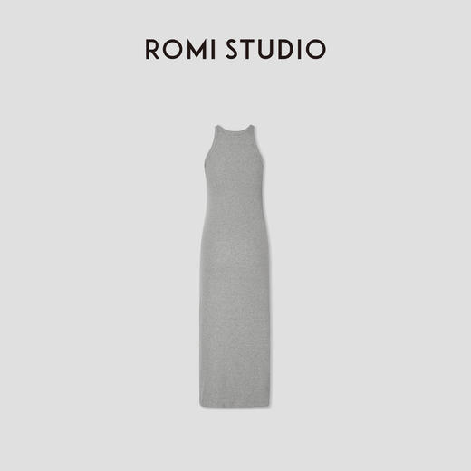 ROMI STUDIO“舒适夏日”棉质花纱弹力修身长款连衣裙 RWCSLT1635 商品图2
