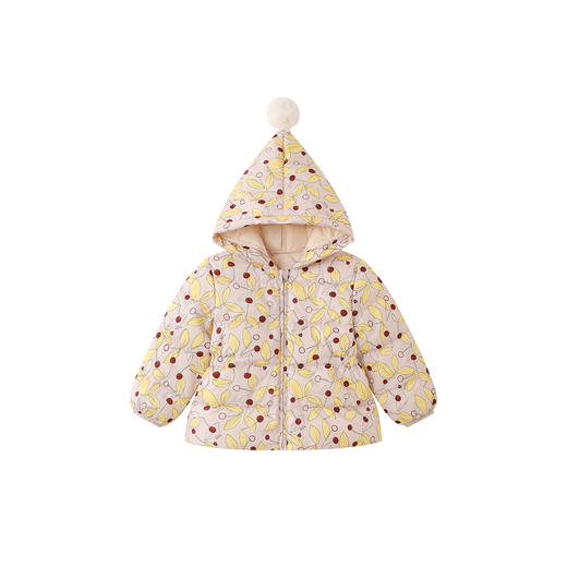 【商场同款】英氏儿童羽绒服秋冬保暖防寒女童羽绒服连帽外套新款超韧绒 商品图4