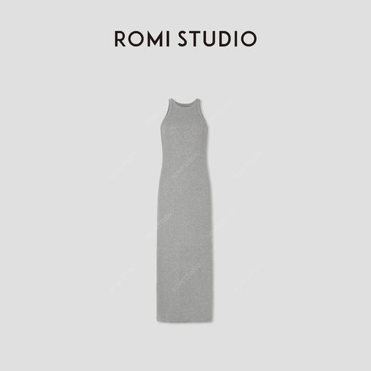 ROMI STUDIO“舒适夏日”棉质花纱弹力修身长款连衣裙 RWCSLT1635 商品图1