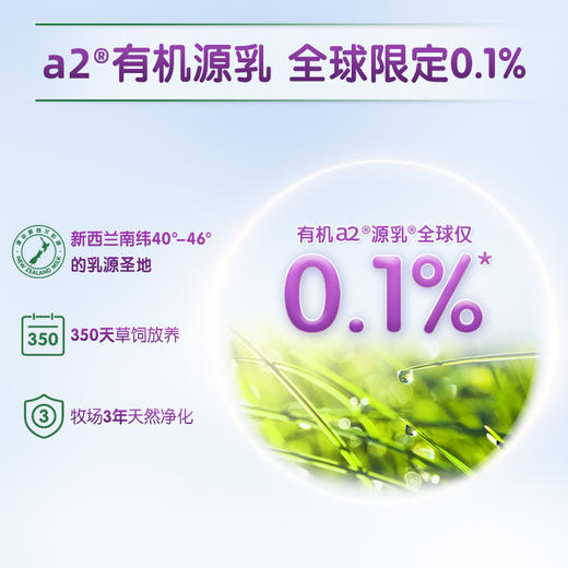 a2有机高钙速溶全脂调制乳粉800g ✌奶香醇厚😌A2型蛋白质，肠胃脆弱星人也能喝，很好吸收钠含量低 奶粉 商品图2