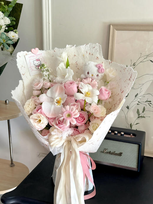 可爱粉kitty花束 商品图2