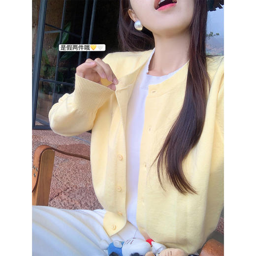 <曾小咸推荐>3.21现货秒杀 ！微信超特价！韩系假两件刺绣毛针织衫 日常189.99 立减100 秒杀89.99！！ 商品图1