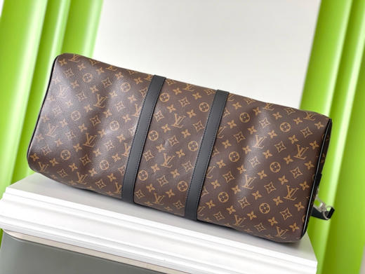 夏季特惠💰1000 原单LV M56714 尺寸：55×31×24cm KEEPALL 老花旅行袋 变码芯片 商品图3
