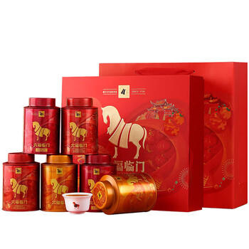 八马茶业 茶叶组合248g 安溪铁观音金骏眉肉桂 特级乌龙茶【高端罐装】 /水饮冲调 /茗茶 /铁观音 商品图6