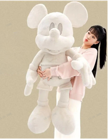 【积分兑换专属】山姆正品白色米奇公仔 CC2D2887