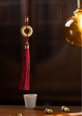 朱炳仁铜 吉祥平安环