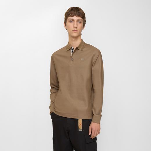 B.B 25秋季新款 纯棉珠地长袖Polo衫 CX206 商品图4