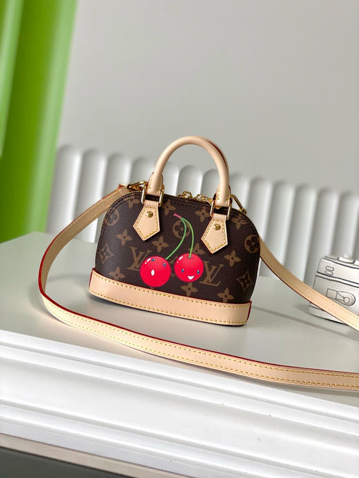 夏季特惠💰760 原单LV M13416 尺寸：18×12×8cm NANO ALMA 迷你贝壳包 变码芯片 商品图2