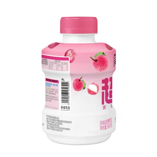 简爱 超级桶荔枝杨梅风味发酵乳 360g/瓶 商品图1