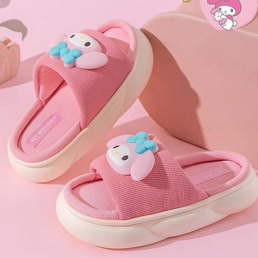 【特价29元】儿童卡通四季亚麻拖鞋儿童室内防滑布艺地板家用麻布拖鞋【WG3336】 商品图1