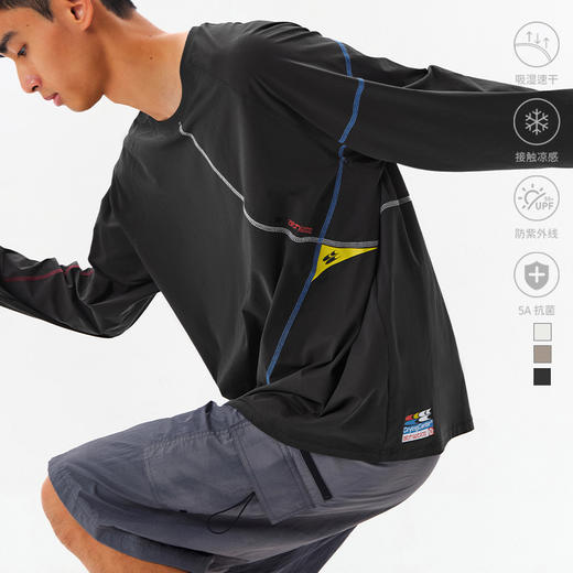 CryingCenter 旋绕力线速干凉感5A抗菌吸湿防晒 哭喊中心 商品图0