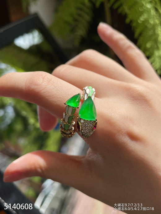 5140608，蛇戒指。具体价格微信咨询 商品图5