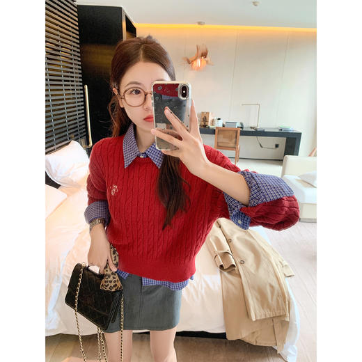 <曾小咸推荐>3.19现货秒杀 ！微信超特价！日系麻花短款针织衫 日常159.99 立减80 秒杀79.99！！休闲裤 秒杀79.99！！ 风衣 秒杀179.99！！ 商品图1