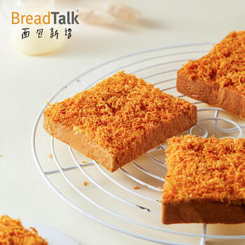 面包新语肉松乳酪吐司面包营养早餐代餐办公室零食充饥整箱700g /休闲食品 /西式糕点 /吐司面包 商品图1